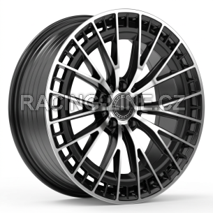 Alu kola Racing Line 3S1384, 19x9 5x112 ET40, černá + leštění