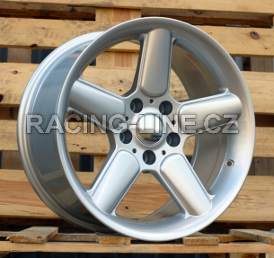Alu kola Racing Line 7961F, 17x8.5 5x120 ET15, stříbrná