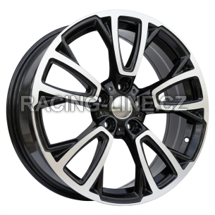 Alu kola Racing Line 8409, 18x7 5x112 ET47, černá + leštění