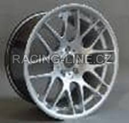 Alu kola Racing Line 901B, 19x9.5 5x120 ET27, stříbrná metalíza