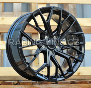 Alu kola Racing Line A1007, 18x8 5x112 ET45, černá lesklá