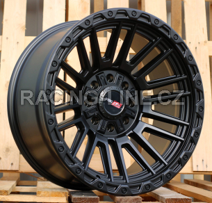 Alu kola Racing Line A1892, 22x10 8x165 ET-18, černá matná (zátěžová)