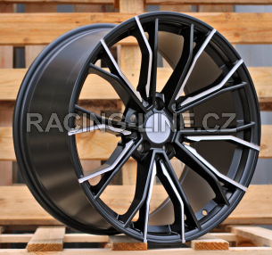 Alu kola Racing Line A5385, 19x9.5 5x112 ET38, černá matná