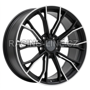 Alu kola Racing Line A5385, 19x9.5 5x112 ET38, černá matná