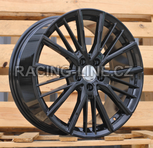 Alu kola Racing Line A5824, 19x8 5x112 ET50, černá lesklá