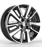 Alu kola Racing Line A5831, 15x6 4x100 ET40, černá + leštění