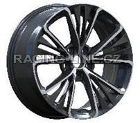 Alu kola Racing Line A5908, 18x8 5x114.3 ET40, černá + leštění