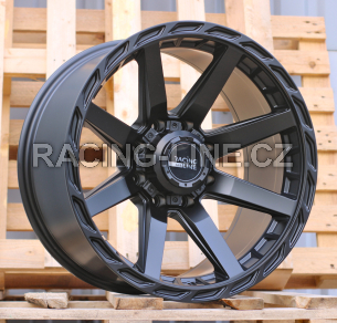 Alu kola Racing Line A8917, 20x10 8x165.1 ET-18, černá matná