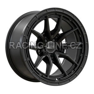 Alu kola Racing Line B1037, 18x9 5x127 ET-6, černá matná (zátěžová)