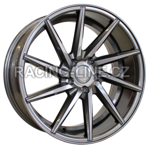 Alu kola Racing Line B1058, 18x8 5x112 ET40, Šedivá