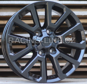 Alu kola Racing Line B1072, 17x7.5 6x139.7 ET25, černá matná (zátěžová)