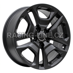 Alu kola Racing Line B1092, 18x8 5x114.3 ET35, černá matná