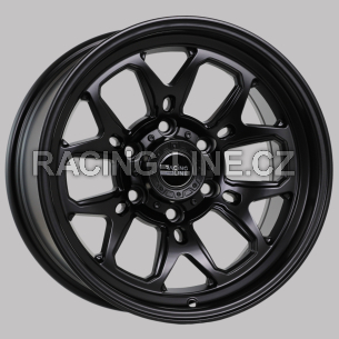Alu kola Racing Line B1106, 17x9 5x127 ET-6, černá matná (zátěžová)