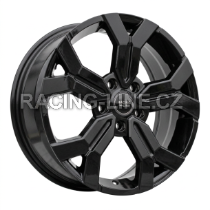 Alu kola Racing Line B1110, 17x6.5 5x114.3 ET50, černá lesklá