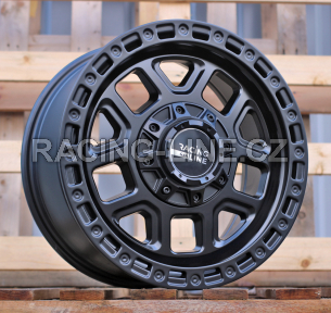 Alu kola Racing Line B1375, 17x8 10x120 ET30, černá matná