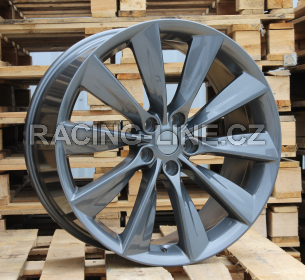 Alu kola Racing Line B1385, 21x9 5x120 ET40, šedivá matná