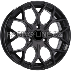 Alu kola Racing Line B1449, 16x5.5 3x112 ET30, černá matná