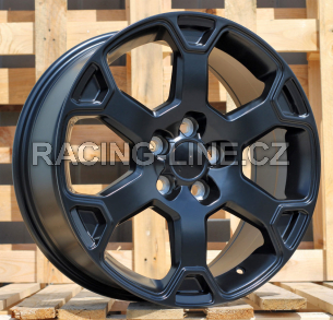 Alu kola Racing Line B1553, 18x7.5 5x114.3 ET40, černá matná