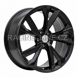 Alu kola Racing Line B1566, 17x7.5 5x112 ET36, černá lesklá