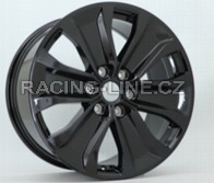 Alu kola Racing Line B1599, 17x7.5 6x135 ET44, černá lesklá