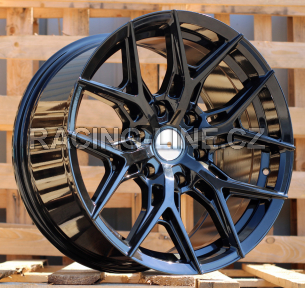 Alu kola Racing Line B1673, 22x9.5 6x139.7 ET15, černá lesklá (zátěžová)