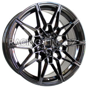 Alu kola Racing Line B1674, 19x8 5x112 ET25, černá lesklá