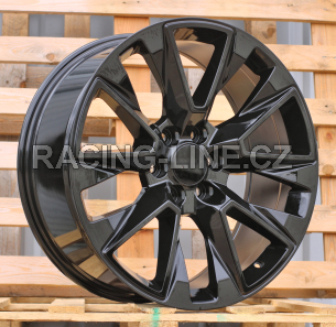 Alu kola Racing Line B1752, 22x9 6x139.7 ET24, černá lesklá (zátěžová)