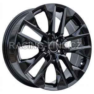 Alu kola Racing Line B2027, 19x7.5 5x114.3 ET40, černá lesklá