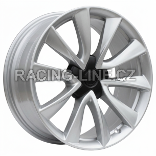 Alu kola Racing Line B2046, 19x8.5 5x114.3 ET40, stříbrná