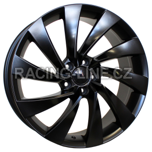 Alu kola Racing Line B5083, 17x7.5 5x112 ET42, černá lesklá