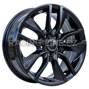 Alu kola Racing Line B5087, 15x6.5 5x100 ET40, černá lesklá