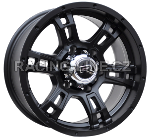 Alu kola Racing Line B5317, 15x7 5x114.3 ET, černá lesklá (zátěžová)