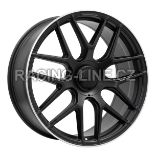 Alu kola Racing Line B5318, 20x8.5 5x130 ET35, saténová černá (zátěžová)