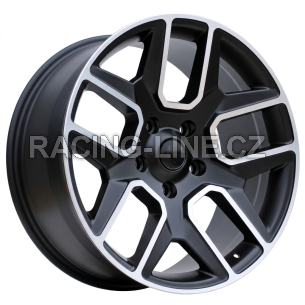 Alu kola Racing Line B5401, 20x9 5x139.7 ET18, černá matná (zátěžová)