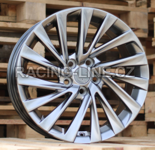 Alu kola Racing Line B5716, 18x8 5x114.3 ET40, titanová metalíza