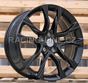 Alu kola Racing Line B5755, 20x8.5 5x120 ET43.5, černá matná (zátěžová)