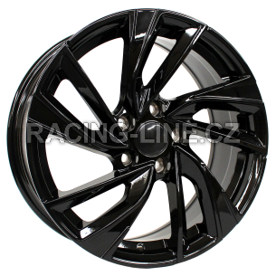 Alu kola Racing Line B5772, 16x7 5x112 ET42, černá lesklá