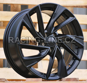 Alu kola Racing Line B5772, 19x7.5 5x112 ET45, černá lesklá (zátěžová)