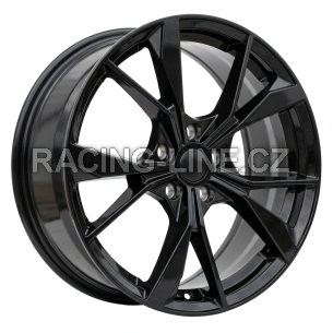 Alu kola Racing Line B5808, 19x8 5x112 ET45, černá lesklá