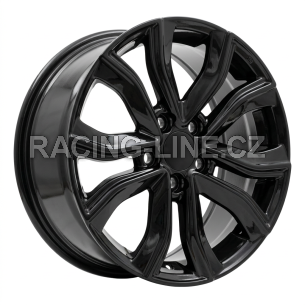 Alu kola Racing Line B5827, 17x7.5 5x114.3 ET45, černá lesklá