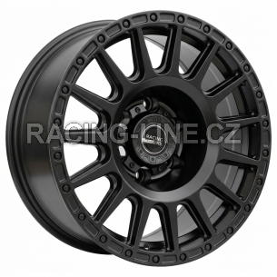 Alu kola Racing Line B5877, 17x8 6x139.7 ET-15, černá matná (zátěžová)