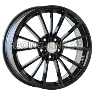 Alu kola Racing Line B5937, 17x7.5 5x112 ET51, černá lesklá