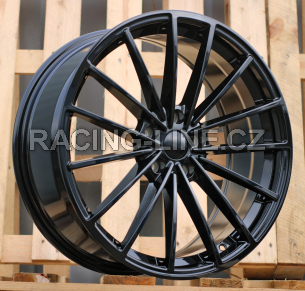 Alu kola Racing Line B5937, 18x8 5x112 ET45, černá lesklá