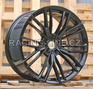 Alu kola Racing Line B5964, 20x9.5 5x112 ET40, černá lesklá (zátěžová)