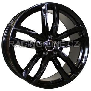 Alu kola Racing Line BK690, 18x8 5x112 ET39, černá lesklá