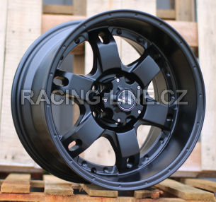 Alu kola Racing Line BK749, 16x8 5x114.3 ET-10, černá matná
