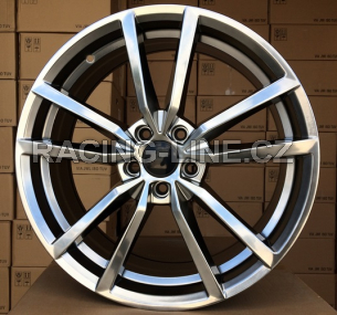 Alu kola Racing Line BK864, 19x8 5x112 ET45, šedivá
