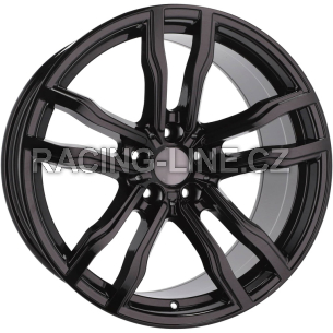 Alu kola Racing Line BY588, 20x11 5x120 ET37, černá lesklá (zátěžová)