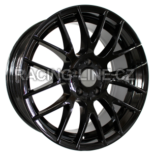 Alu kola Racing Line BY956, 19x9.5 5x120 ET38, černá lesklá (zátěžová)
