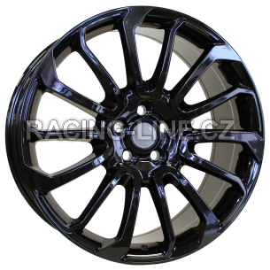 Alu kola Racing Line BY959, 22x9.5 5x120 ET45, černá lesklá (zátěžová)